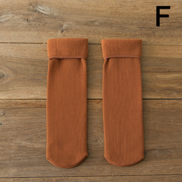 New Winter Warm Medium Horn Floor Socks