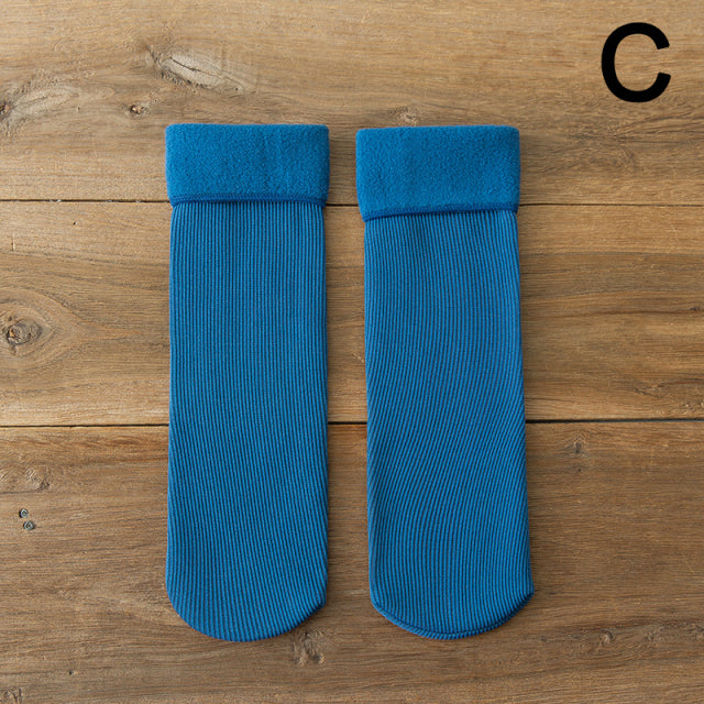 New Winter Warm Medium Horn Floor Socks