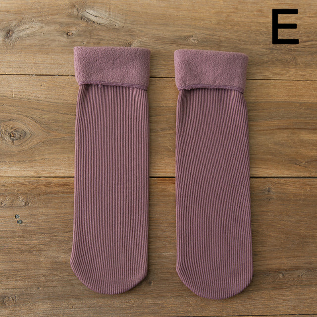 New Winter Warm Medium Horn Floor Socks