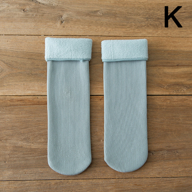 New Winter Warm Medium Horn Floor Socks