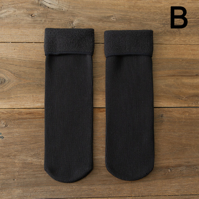 New Winter Warm Medium Horn Floor Socks