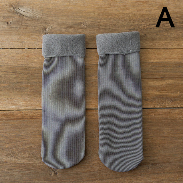 New Winter Warm Medium Horn Floor Socks